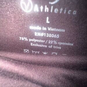 Athletica Brown Activewear Flare Yoga Pants